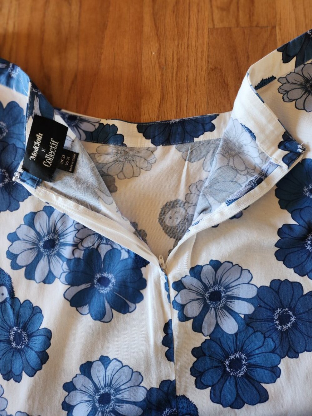 ModCloth x Collectif Daisy Hedgehog Swing A-Line Skirt Vintage Rare Plus Size - Picture 6 of 15